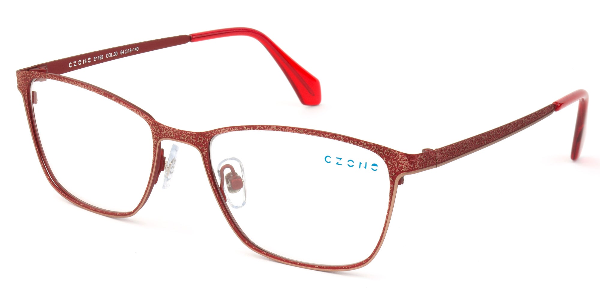 C-Zone Full Rim Square Eyeglasses E1192