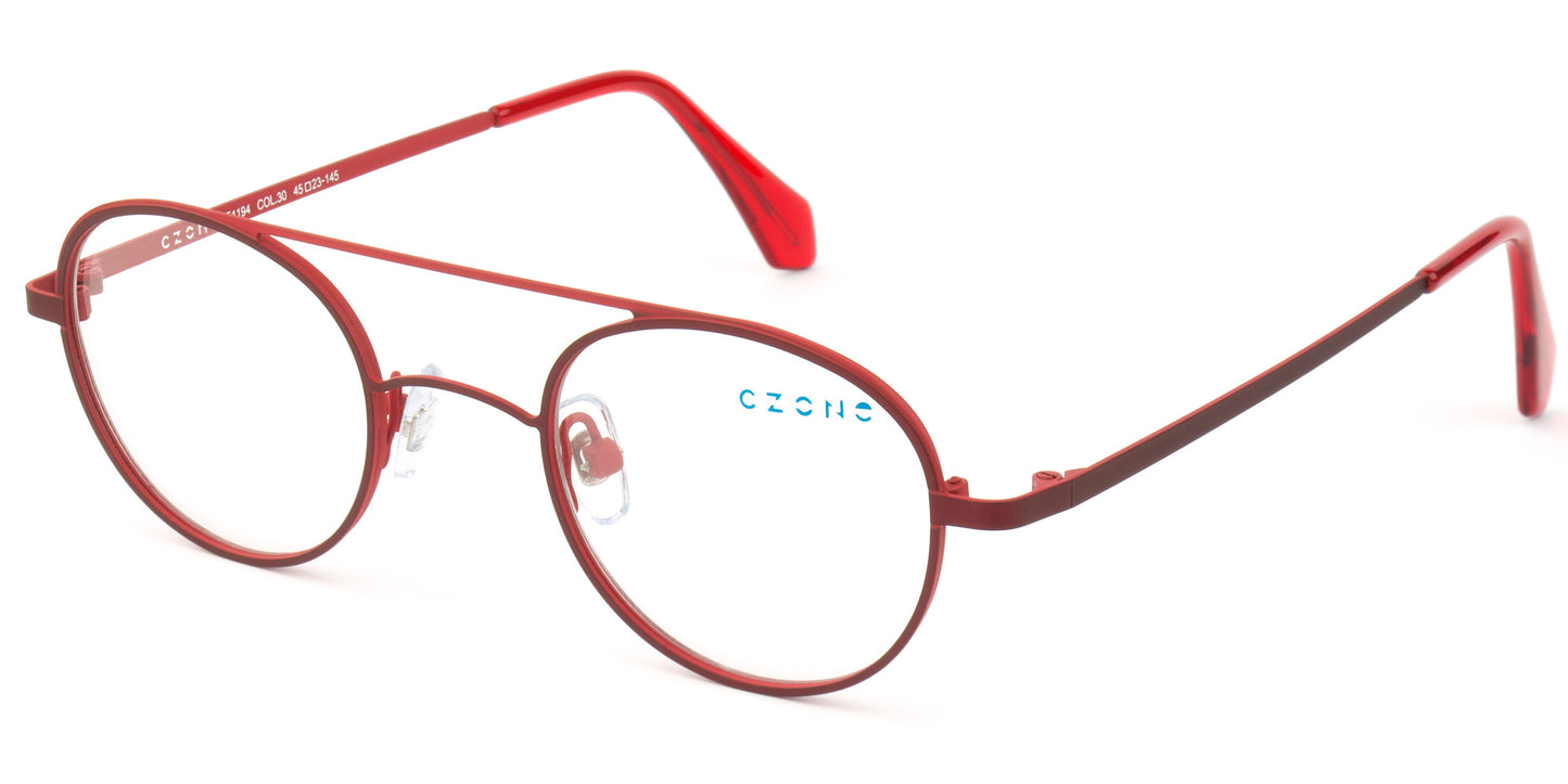 C-Zone Full Rim Round Eyeglasses E1194