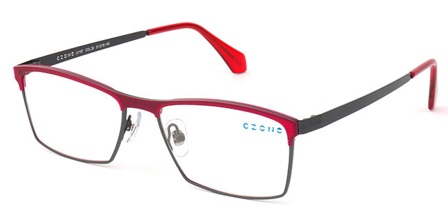 C-Zone Full Rim Rectangle Eyeglasses U1197