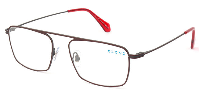 C-Zone Full Rim Rectangle Eyeglasses U1201