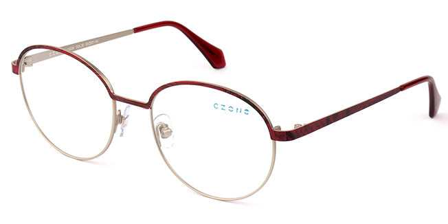 C-Zone Full Rim Round Eyeglasses U2229