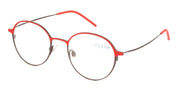 C-Zone Red Full Rim Round X2269 Eyeglasses