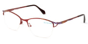 C-Zone Semi-Rimless Square Eyeglasses E4136