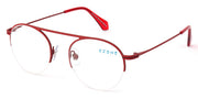 C-Zone Semi-Rimless Round Eyeglasses U1203