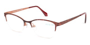 C-Zone Semi Rimless Rectangle X2284 Eyeglasses