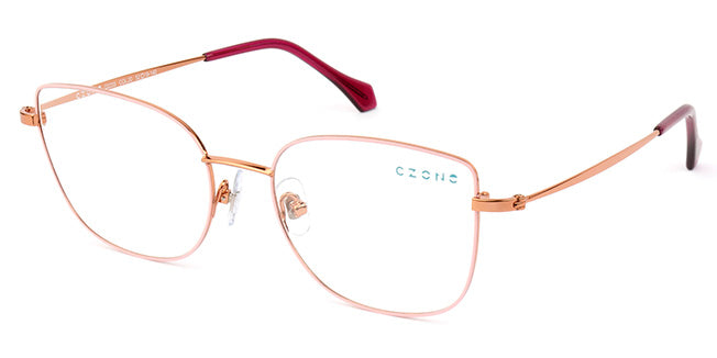 C-Zone Full Rim Geometric Eyeglasses Q2233