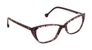 Stylish Transparent Full Rim Cat Eye LL186 Eyeglasses