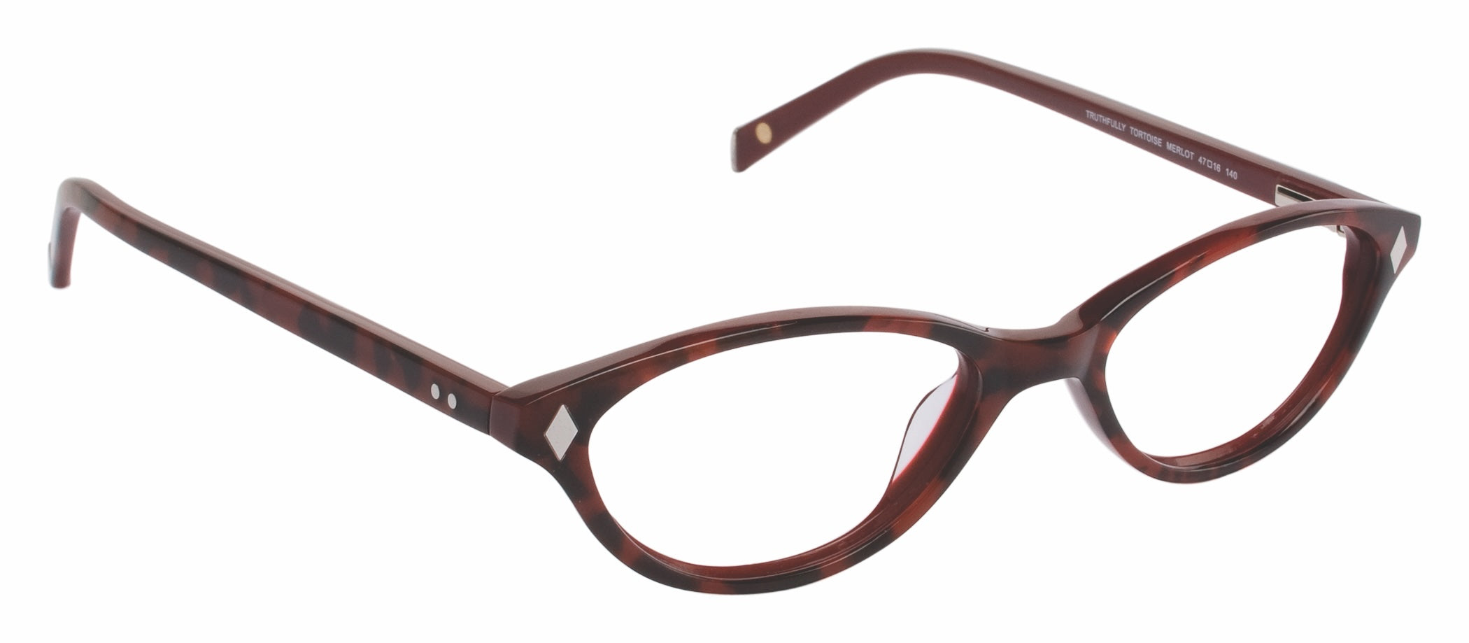 Transparent Full Rim Cat Eye LL110 Eyeglasses