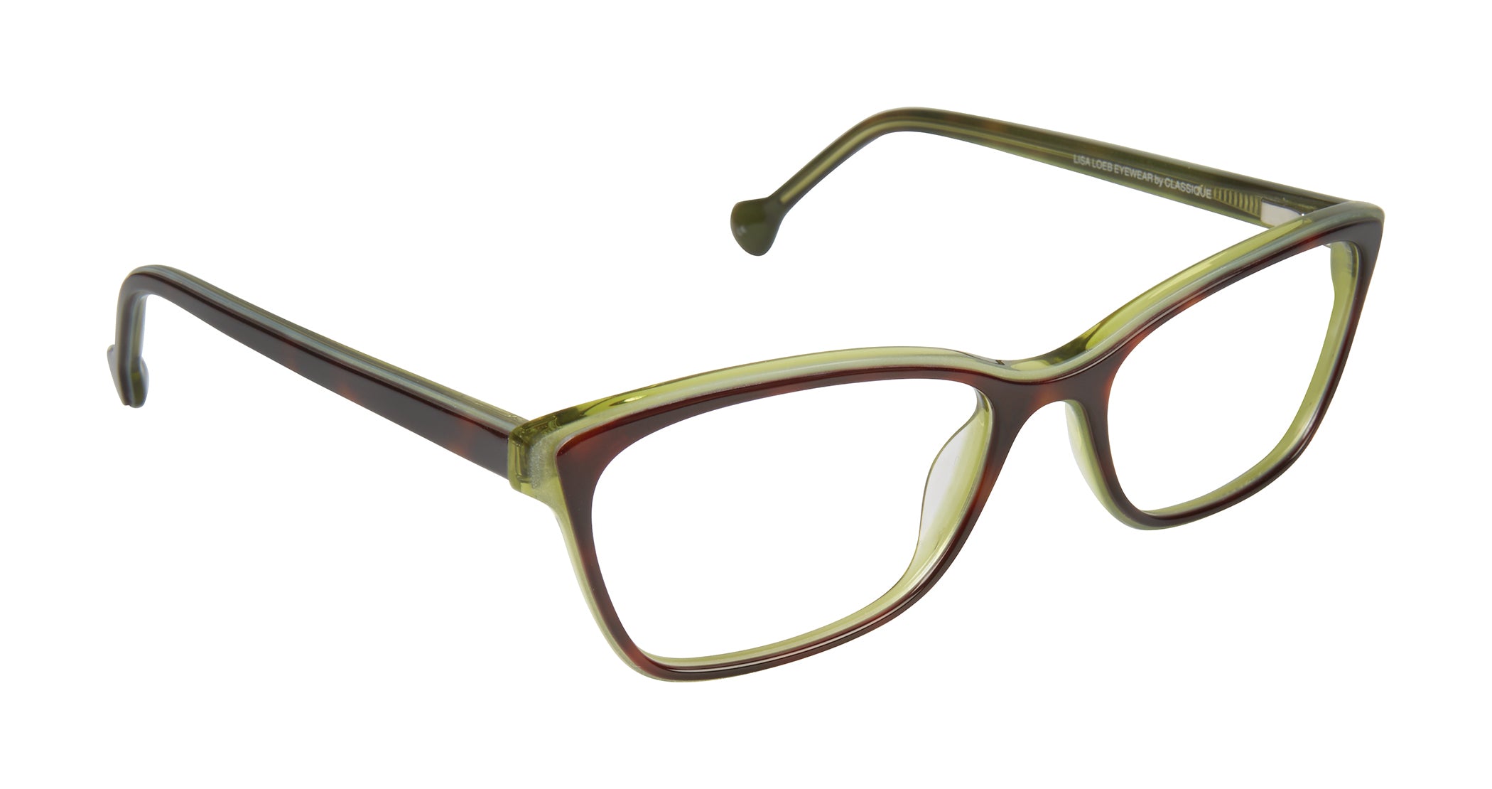 Transparent Full Rim Rectangle LL180 Eyeglasses