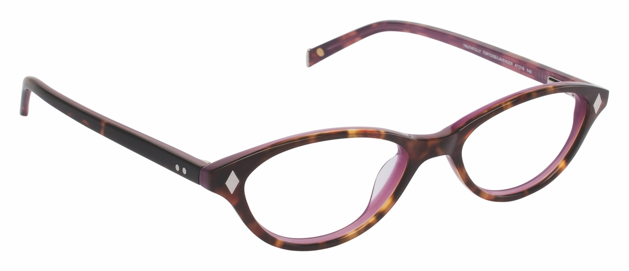 Transparent Full Rim Cat Eye LL110 Eyeglasses