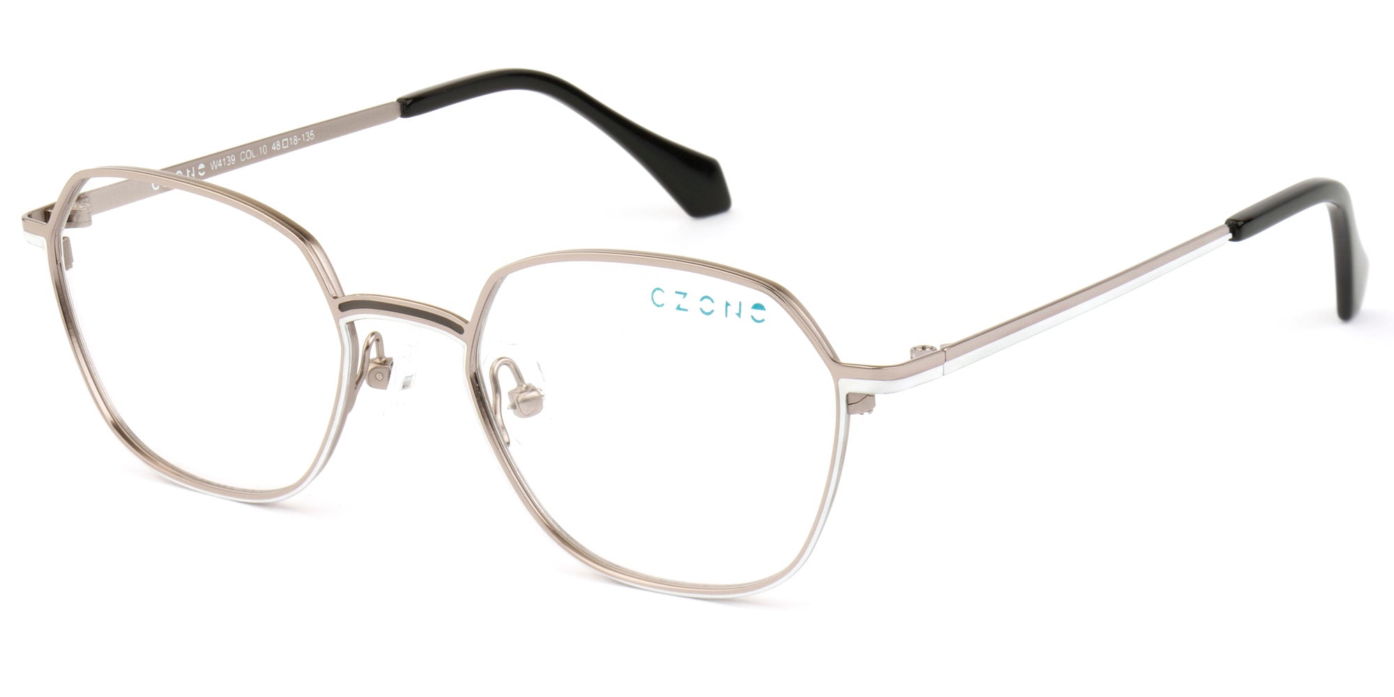 C-Zone Full Rim Round W4139 Eyeglasses